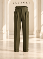 JLUXURY Signature Pleated Trousers