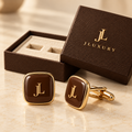 JLUXURY Signature Monogram Cufflinks