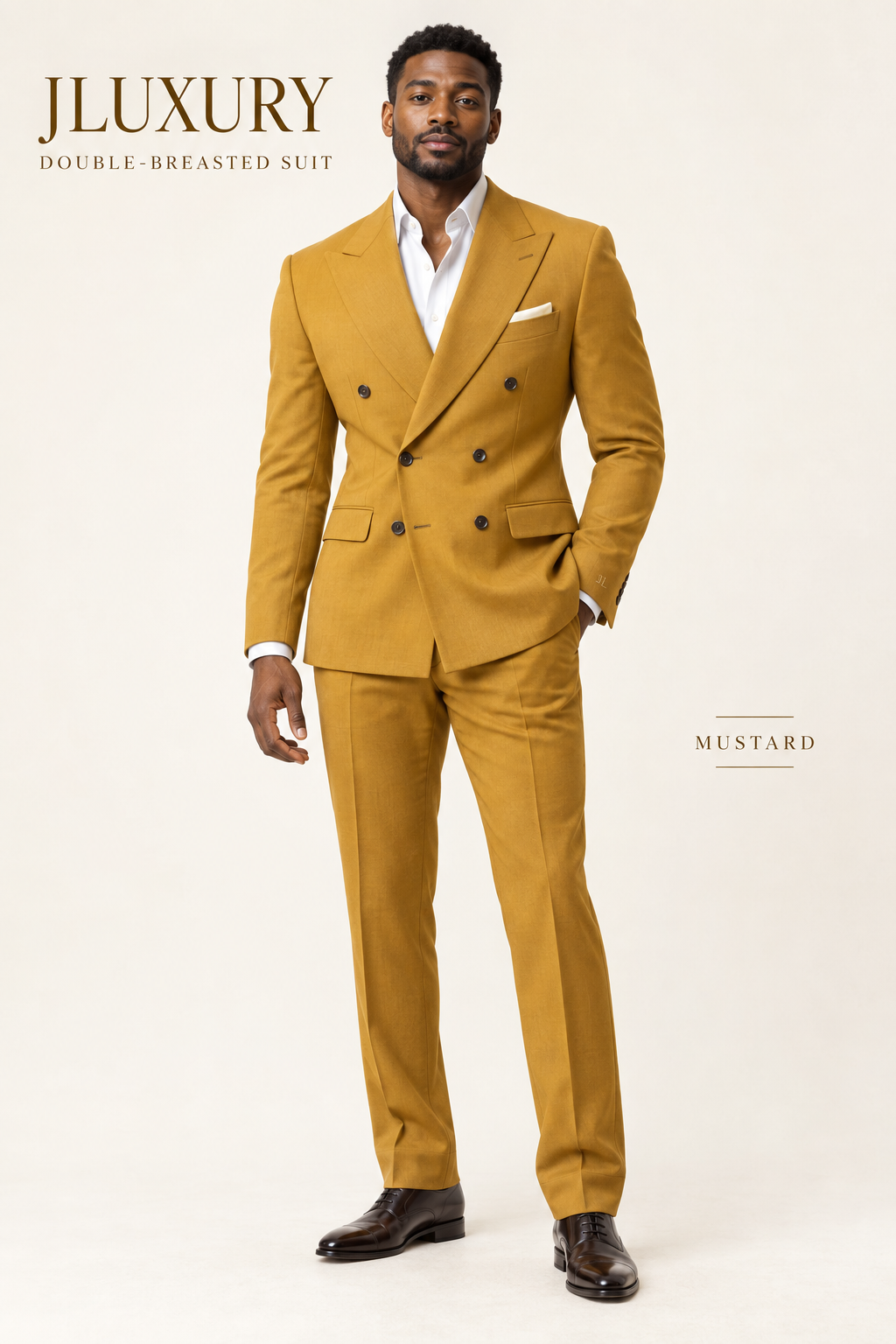 JLUXURY Signature Double-Breasted Suit