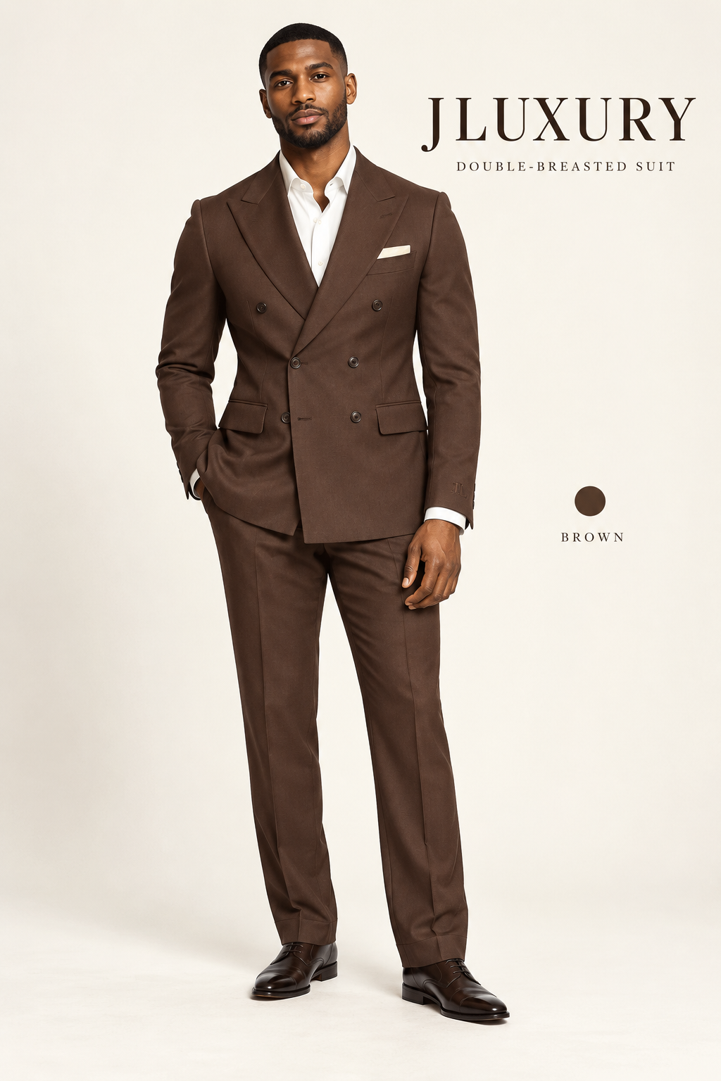 JLUXURY Signature Double-Breasted Suit