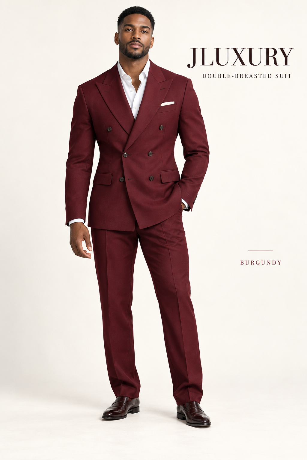 JLUXURY Signature Double-Breasted Suit