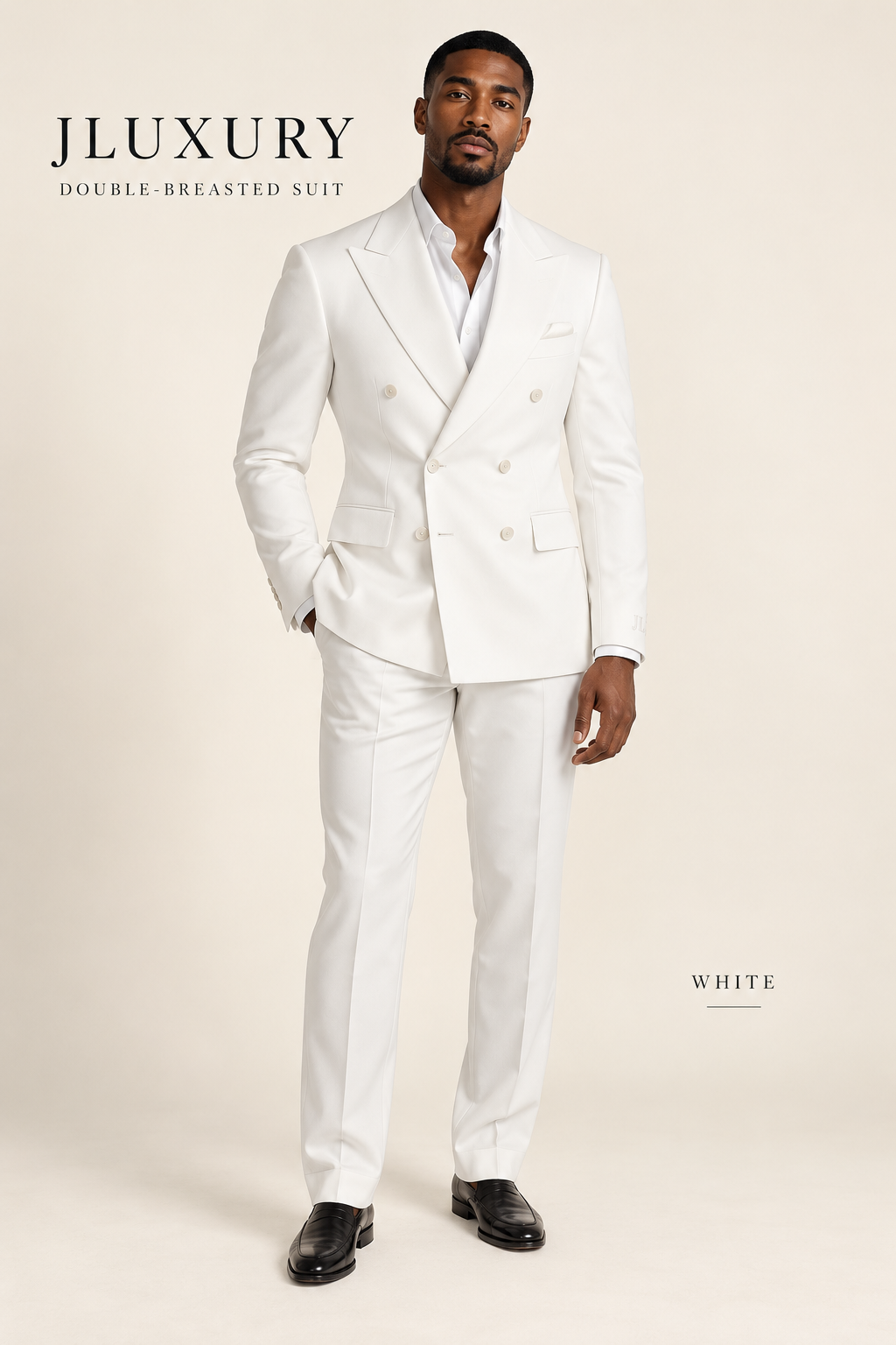 JLUXURY Signature Double-Breasted Suit