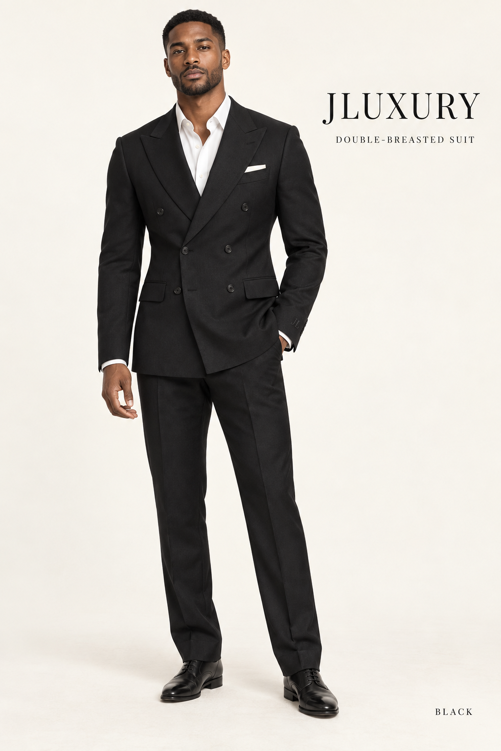 JLUXURY Signature Double-Breasted Suit