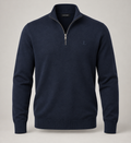 JLUXURY Men’s Essential Quarter-Zip Sweater
