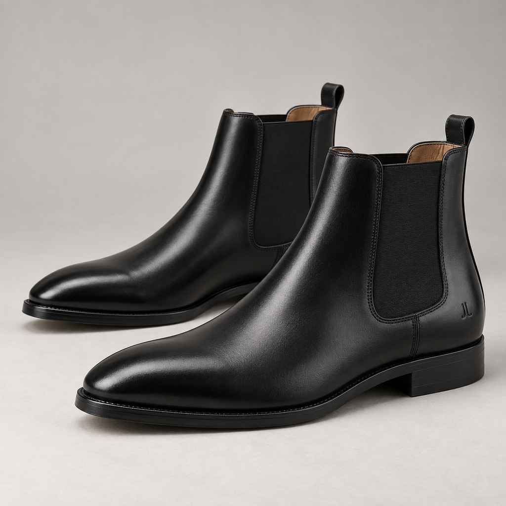 JLUXURY Men’s Signature Chelsea Boots