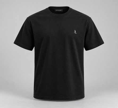 JLUXURY Men’s Essential Cotton Crew Neck T-Shirt
