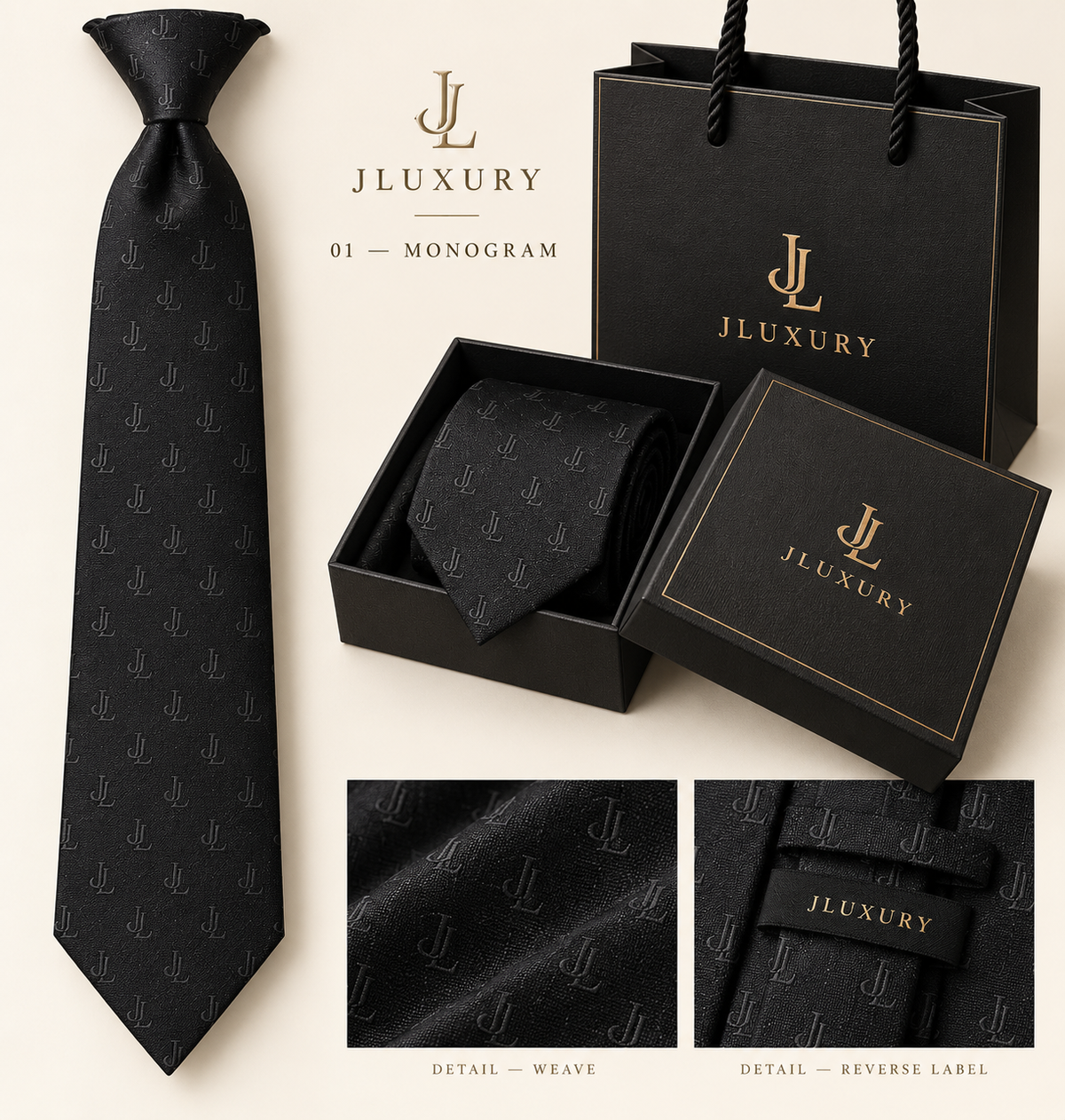 JLUXURY Signature Tie Collection