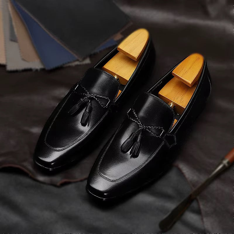 Men’s Cognac  Tassel Loafers